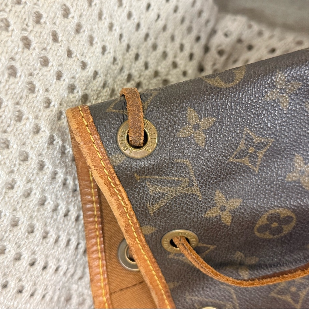 Vintage Louis Vuitton Brown Monogram Backpack - Picture 15 of 16